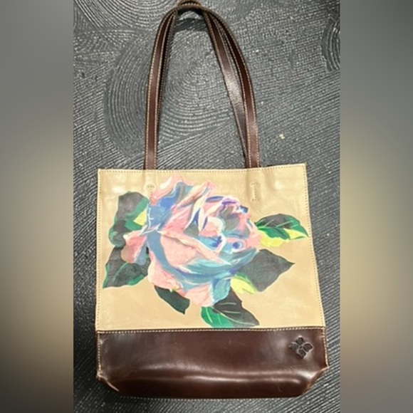 Patricia Nash Handbags - SOLD Patricia Nash Painted Floral Leather Tote